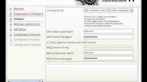 Configure OIM 11g Server (post install)