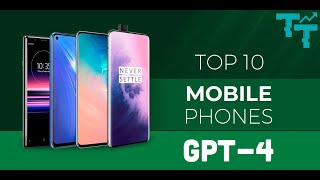 I asked GPT 4 What are the best smartphones on 2023