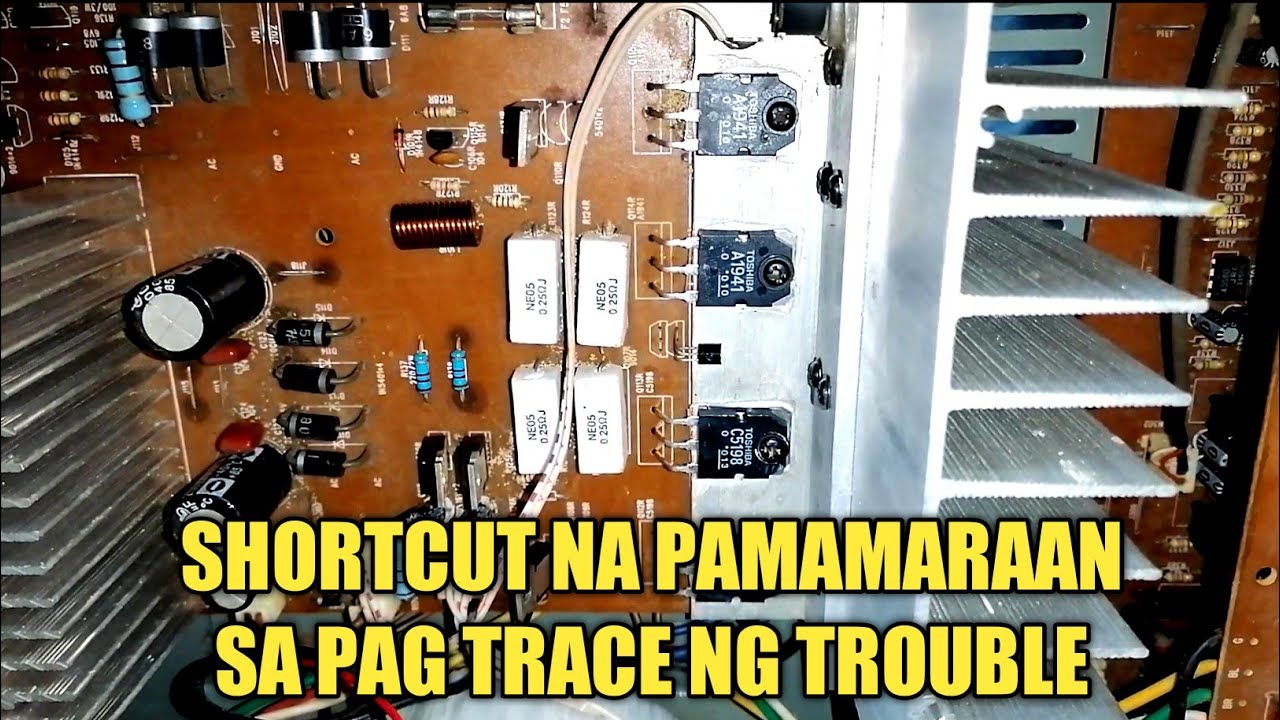 Pano ayusin ang sirang amplifier sa simple na paraan