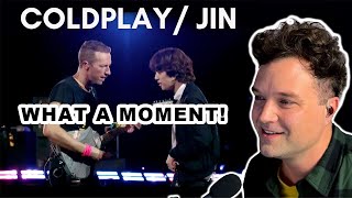 Jin and Coldplay {Live} Former Boyband Member Reacts!