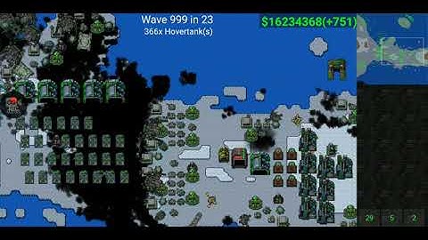 RTS(RUSTED WARFARE) wave 1000 with AEA MOD 1.4.5