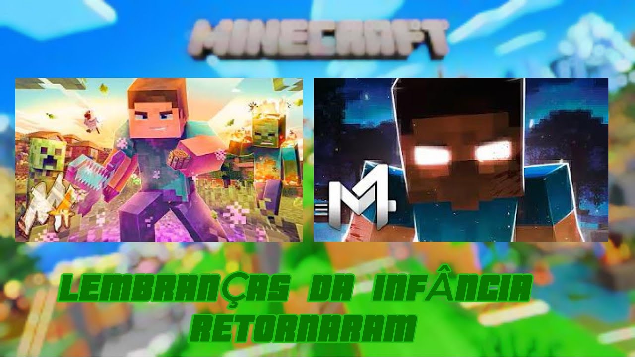 VICIADOS REAGEM ao Steve (Minecraft) e Herobrine (Minecraft) - Sua Pele & Olhos Brancos | M4rkim