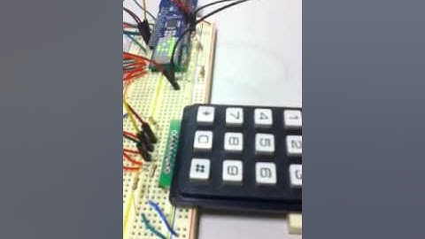 [INFO 4320] Keypad LED Matrix display