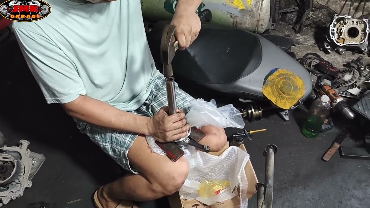 mababa palang tinatakbo pero baba na makina | engine overhoul | kalampag | honda click150