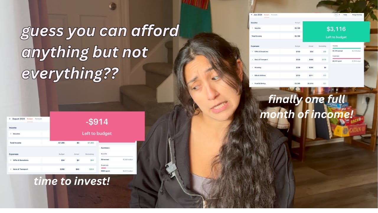 JULY SPENDING RECAP | first month on full-time income | mental health costs a lot