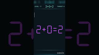 MATH  STICK  LEVEL 11 TO 20 | BRAIN TRAINING - LOGIC  PUZZLES | #brainpuzzle #shorts #youtubeshorts screenshot 3