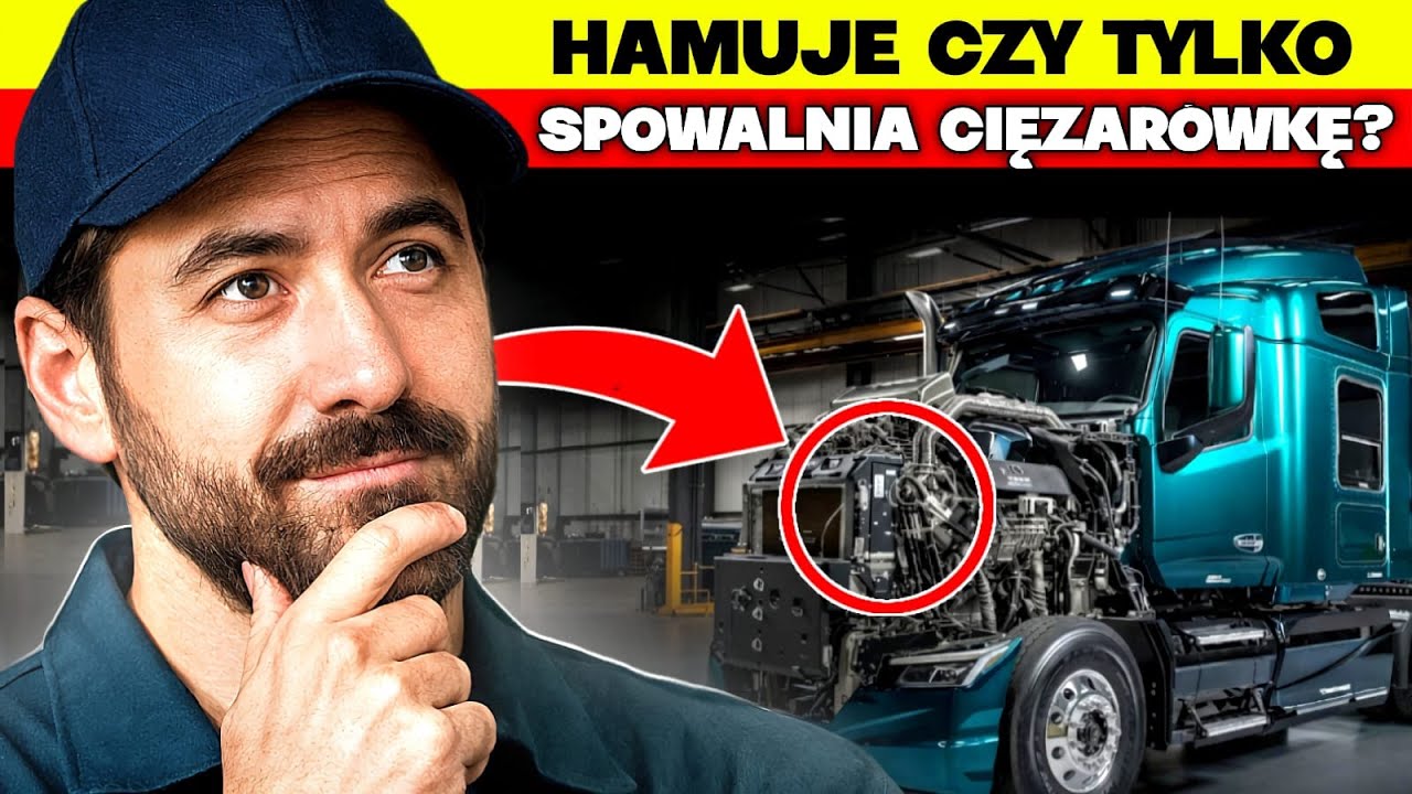 Jak działa hamowanie silnikiem w ciężkim samochodzie ciężarowym?