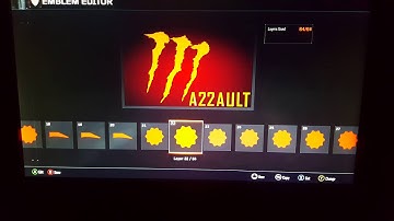 Black Ops 3 Monster Energy emblem tutorial