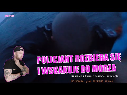 POLICJANT RATUJE 34 LATKA W GDYNI - NAGRANIE Z BODYCAMA | BRI#125