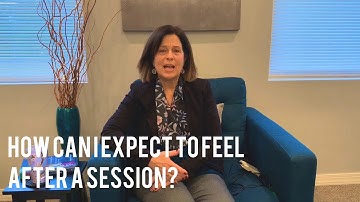 How can I expect to feel after an EMDR session?