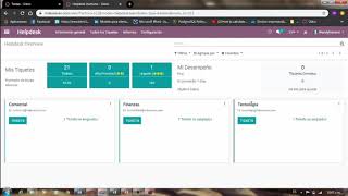 Como y utilizar el Módulo de Ticket (Heldesck) y Proyectos Odoo