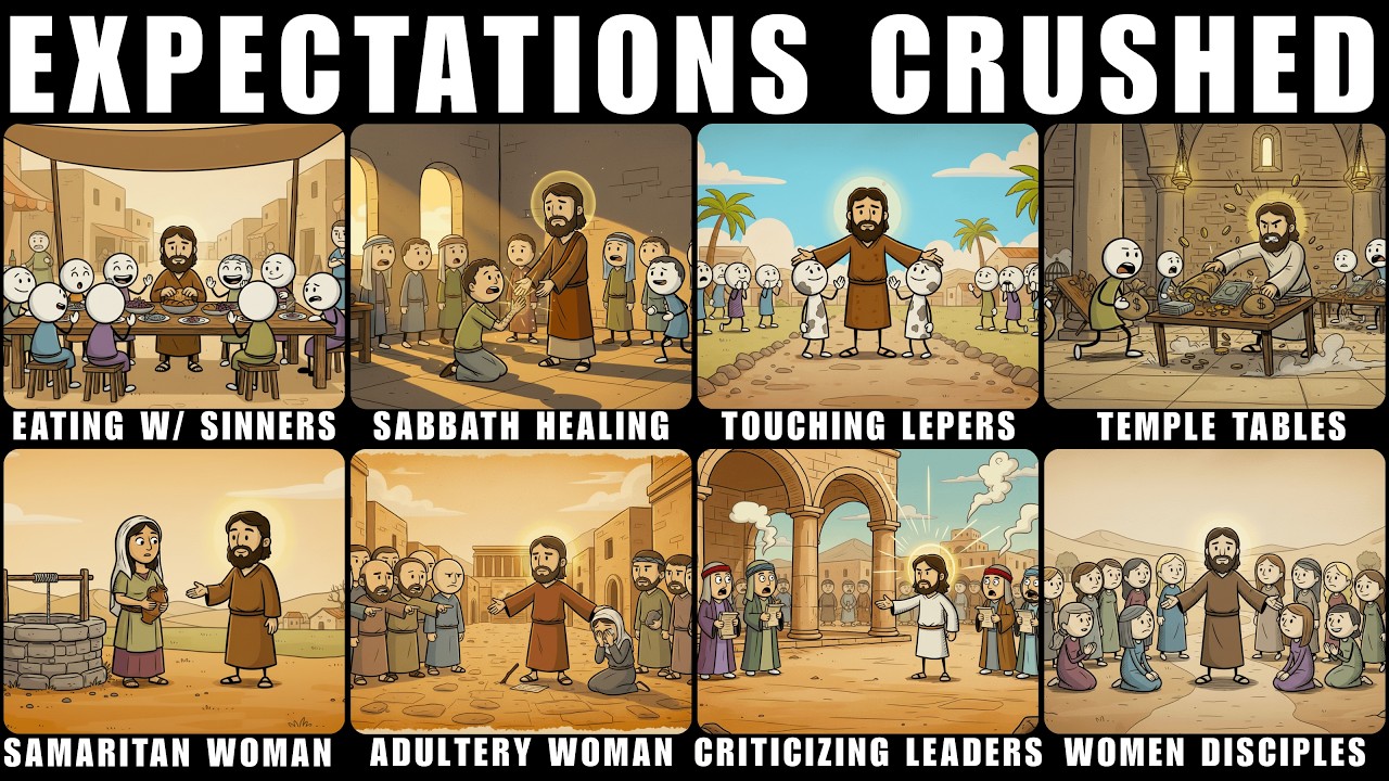 Every Time Jesus BROKE Religious Expectations - And What That Says About Our Churches