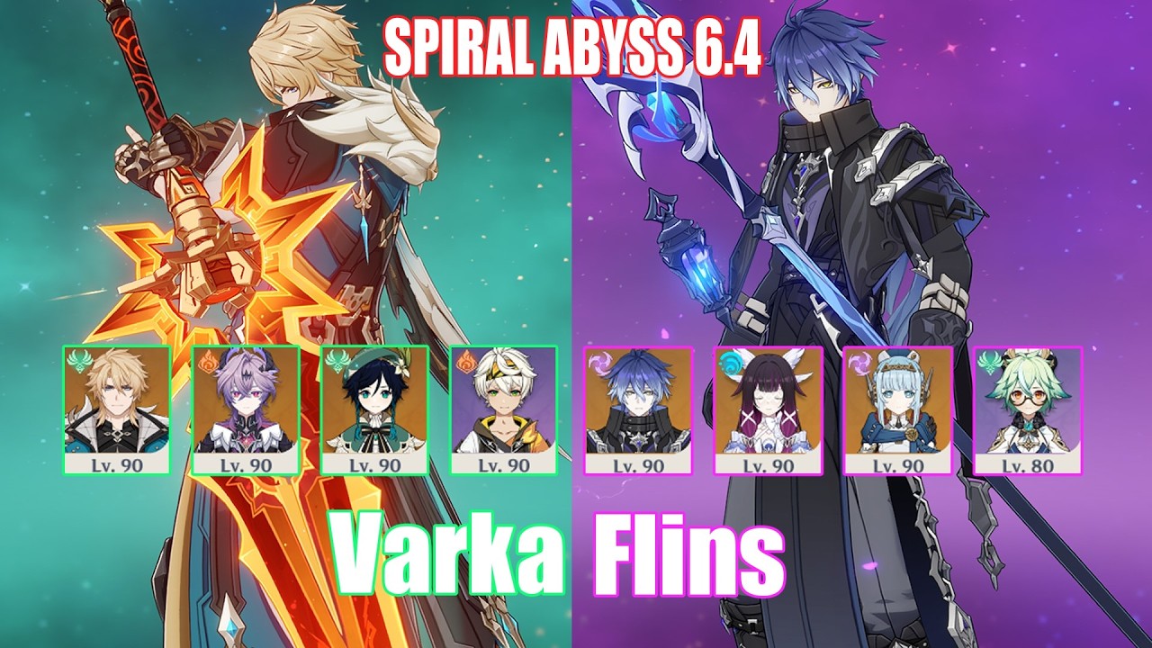 C0 Varka & C0 Flins | Spiral Abyss 6.4 | Genshin Impact