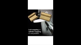 Lock Snapping documentary demonstrating vulnerable uPVC Euro Profile cylinder locks