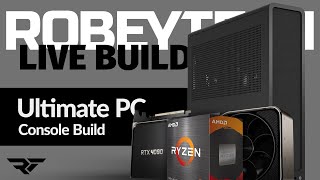 PC Giveaway + The Ultimate PC Console Build - $4000 PC Build in the Fractal Ridge (5800x3D/4090 FE)