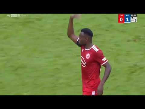 Fortuna Düsseldorf - Holstein Kiel 1-1 goal Khaled Narey