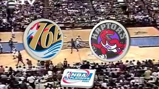 Philadelphia 76ers VS Toronto Raptors | 2001 Playoffs | Game 1