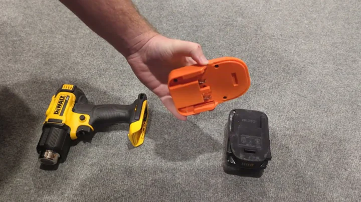 Battery adapter compatible with Ridgid, AEG & DeWalt 20V – Battery Adapter Demo