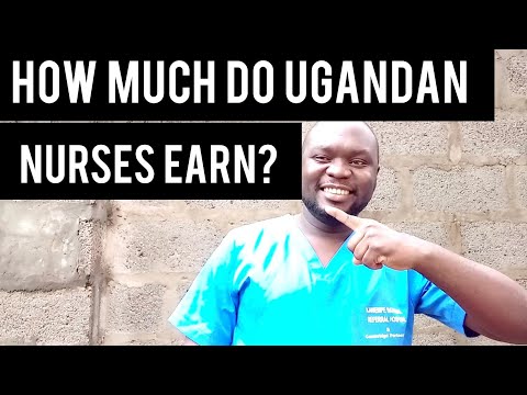 How much do ugandan nurses earn?