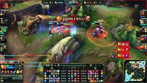 League of Legends PentaKill - new Xin Zhao Rework Patch 6.3