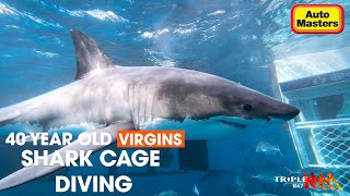 Shark Cage Diving: 40 Year Old Virgins | Triple M