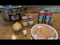 Easy 5 ingredient Crock Pot Chicken and Dumplings