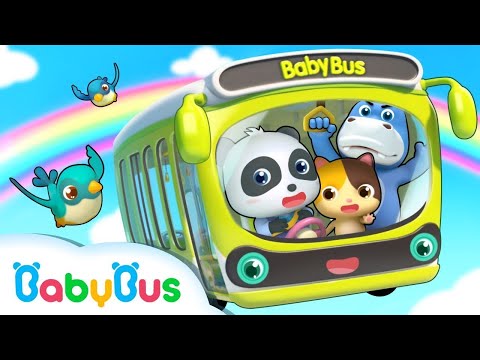 عجلات الحافلة اغاني وكرتون للاطفال بيبي باص Wheels On The Bus BabyBus Arabic
