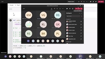 Python Workshop Day 3