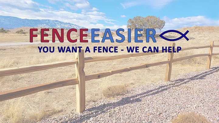How To Install Wood Split Rail Fencing | DIY Fencing Saves You Time & Money | Fence Easier
