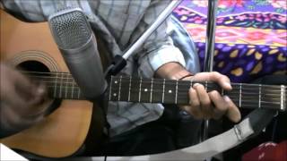 Mere Sapno Ki Rani Kab Aayegi Tu - SIMPLE COMPLETE GUITAR COVER LESSON CHORDS EASY