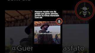 Pensão Alimentícia leva INOCENTE pra CADEIA #policial #policiafederal #rota