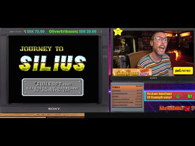 GamingGrannar Livestream 20:30!  Eftersnack RetroGathering blandat med slappt spelande!