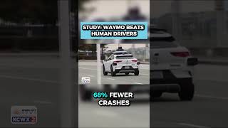 Study: Waymo Driverless Cars Had 68% Fewer Crashes