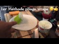 2 mthodes pliage wraps