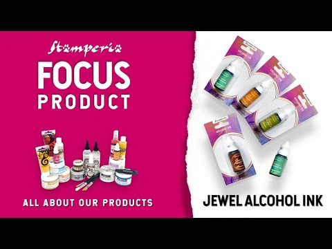 Alcohol Ink Jewel Focus Product