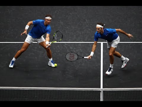 Federer ve Nadal'ın Efsane Çiftler Maçı