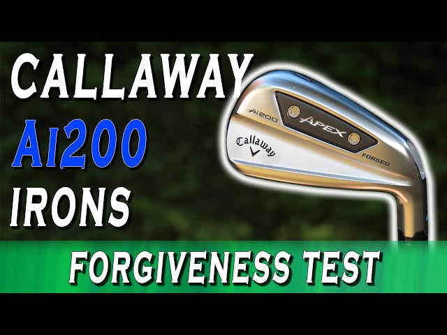Callaway APEX Ai200 Irons FULL FORGIVENESS Review - YouTube