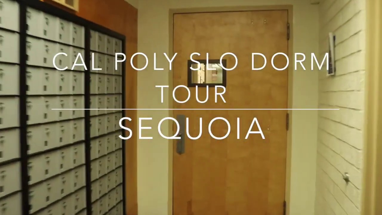 Cal Poly Slo Sequoia Red Brick Dorm Tour Youtube