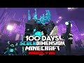 100 Days in a SCULK DIMENSION in Minecraft Hardcore... Here&#39;s What Happened.