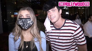 Blake Gray & Amelie Zilber Talk Tayler Holder, Loren Gray, Dixie D'Amelio, Noah Beck & More At BOA