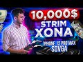 KHOVLION YUZINI KURSATDI YOUTUBE DA ILK BOR / 10.000$ STRIM XONA