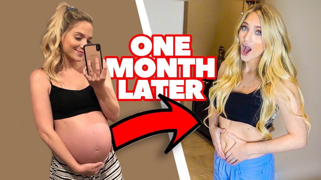 savannah and cole youtube channel Savannah's 30 Day After Birth Body Transformation