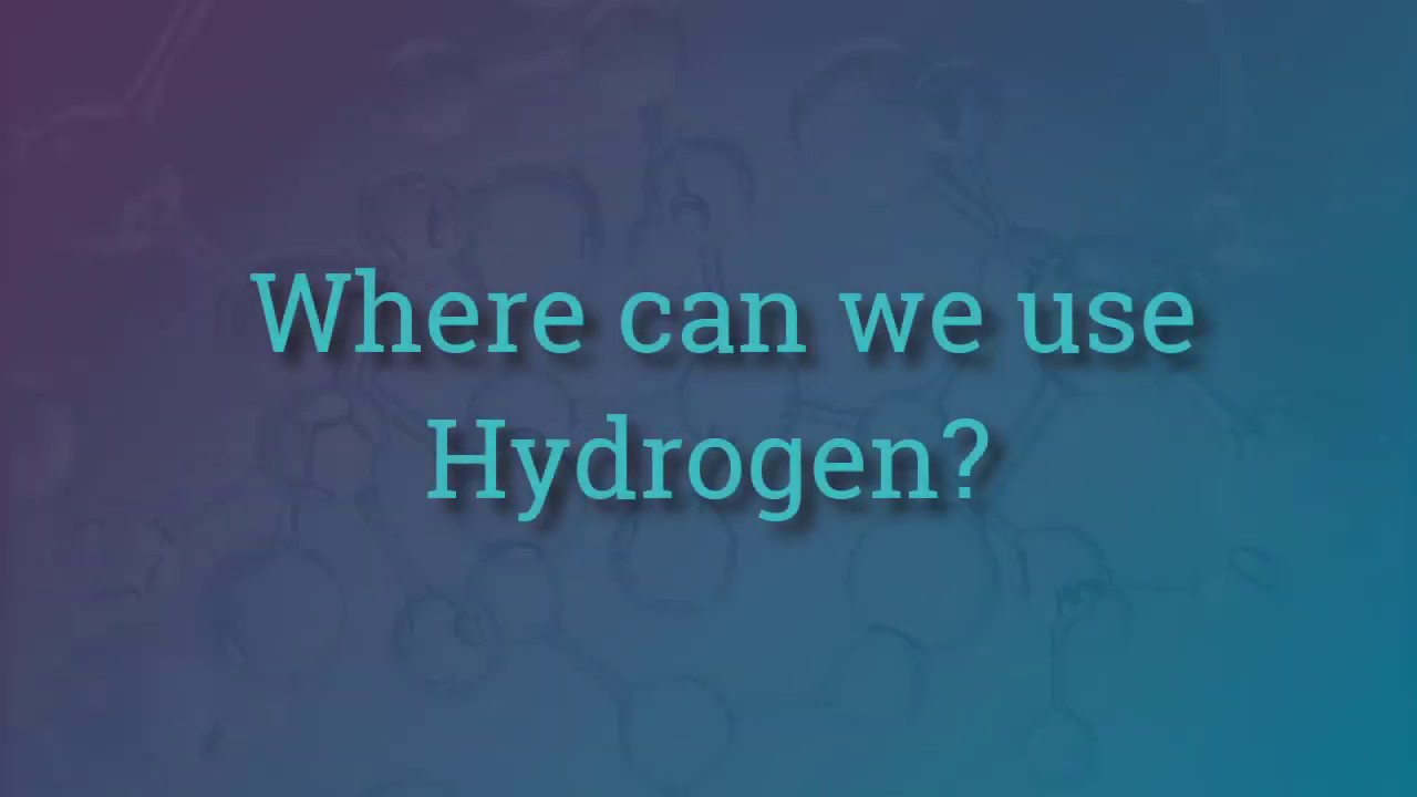 Where can we use hydrogen - YouTube