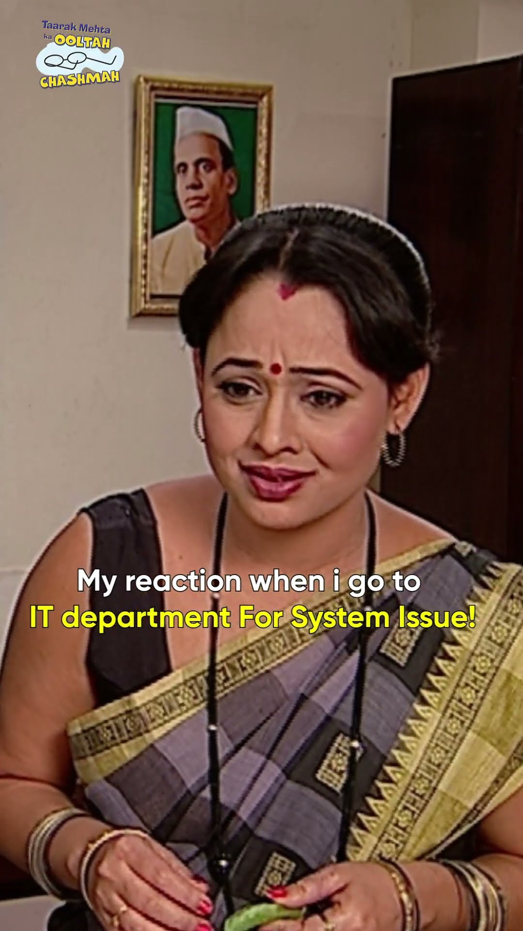 Tag Your It Department Friend!  #tmkoc #comedy #relatable #shorts #comedyvideo #funny #employees