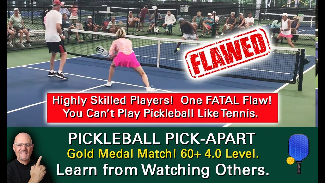 Пиклбол! Теннисные привычки вредят вашей игре в пиклбол!