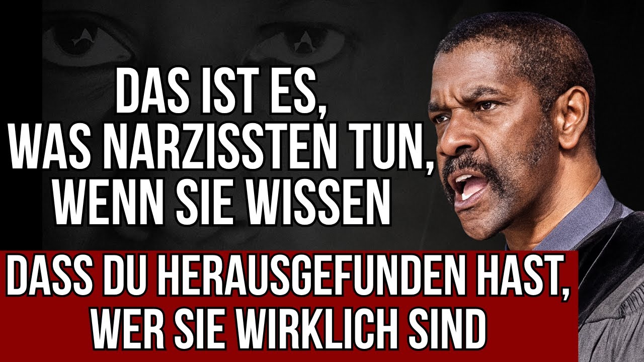 Das ist es, was Narzissten wirklich tun, wenn sie wissen, dass du sie entlarvt hast