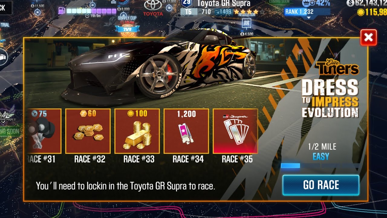 Csr2 toyota gr supra увеличить редкость