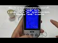 CCOWAY Home Food Barbecue Temperature Wireless Digital Meat Thermometer for Grilling