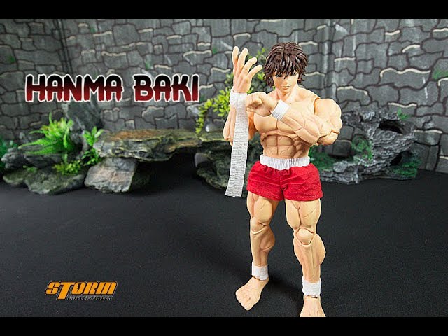 STORM COLLECTIBLES HANMA BAKI action figure review 