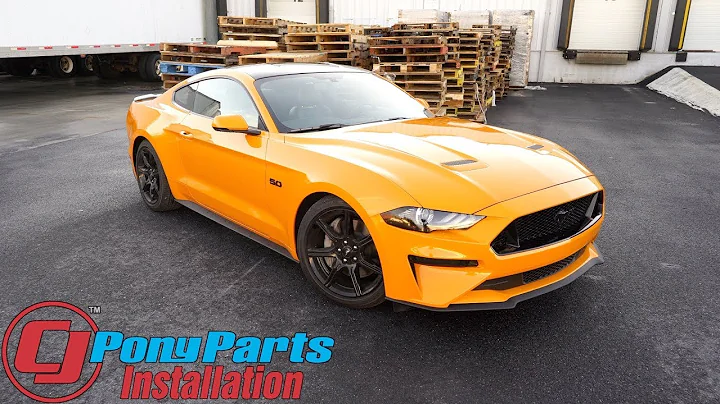 2018-2023 Mustang ACCELATEC Lowering Spring Set Installation